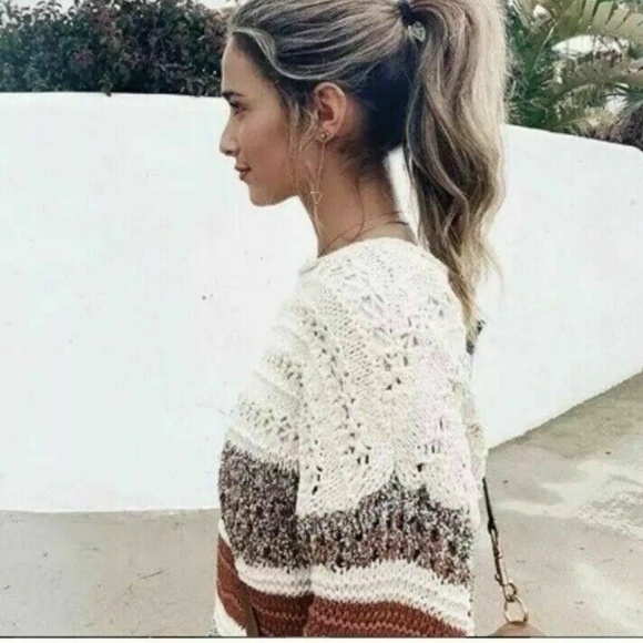 Zara oversized contrast sweater - Picture 3 of 8